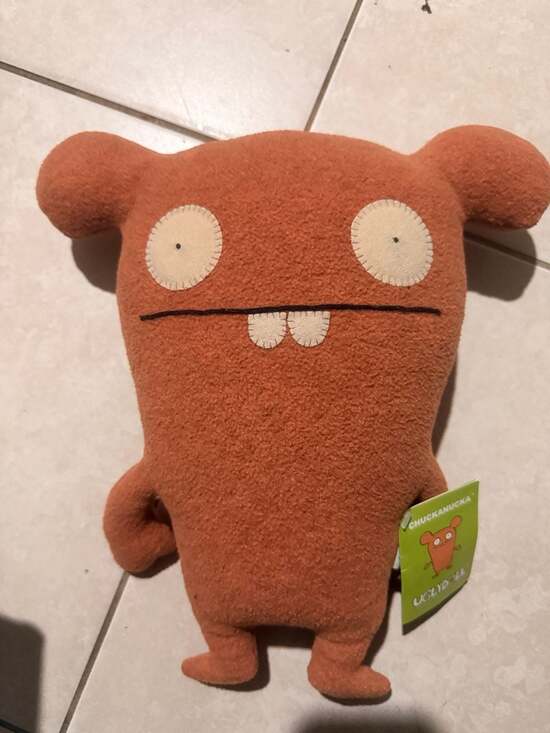 Uglydoll Chuckanucka Rusty Orange Plush Stuffed Monster with Original Tag - Picture 2 of 4